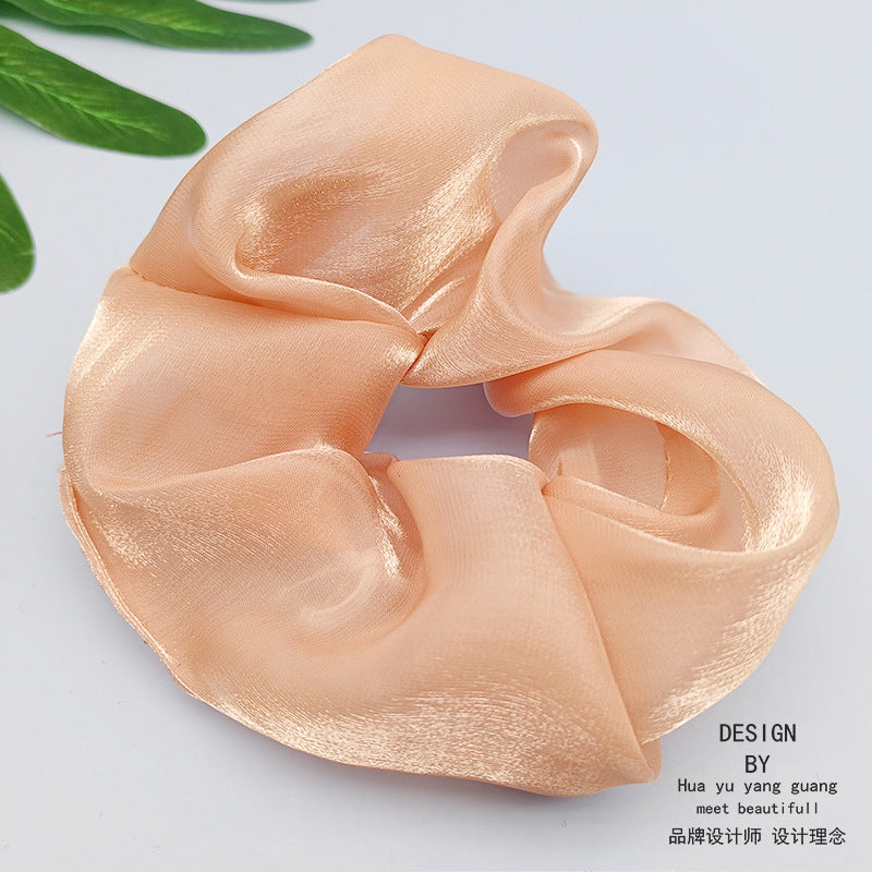 Wholesale Plaid Large Intestine Hair Ties
